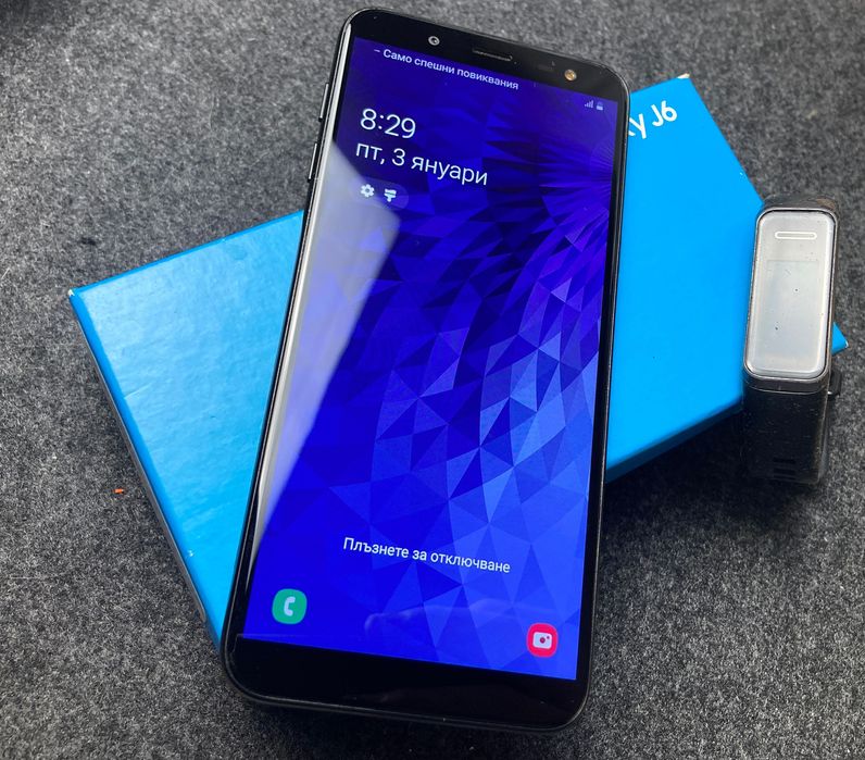 Samsung J6 + Huawei Smartband