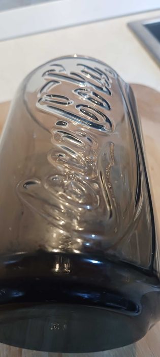 coca cola  колекционерска бутилка и чаша тип кенче