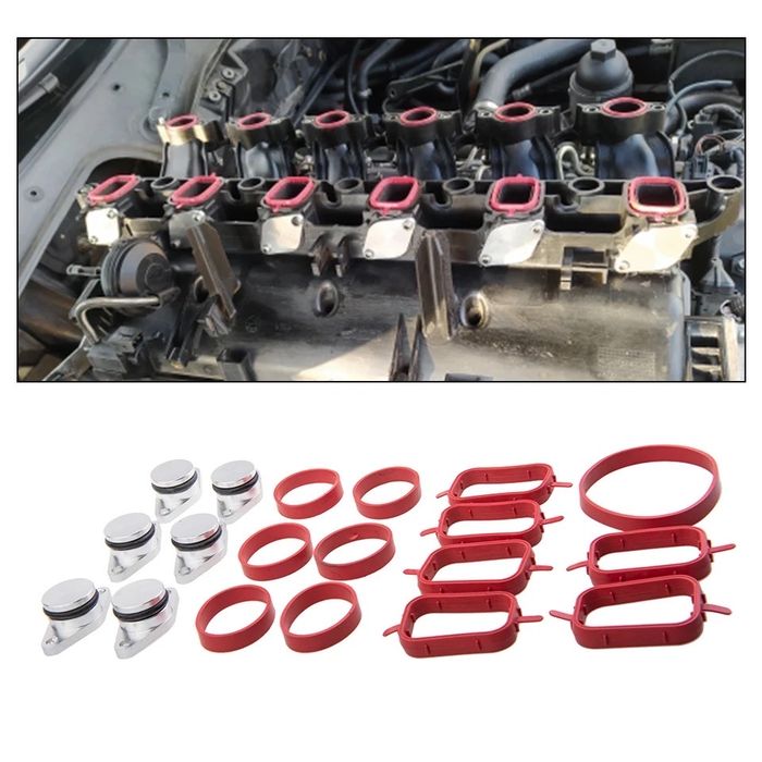 Kit anulare clapete galerie admisie doape Bmw M47 M57 22mm 33mm