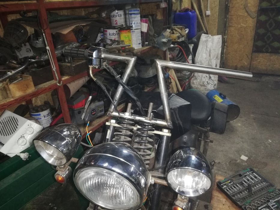 Продам мотоцикл на базе двигателя урал