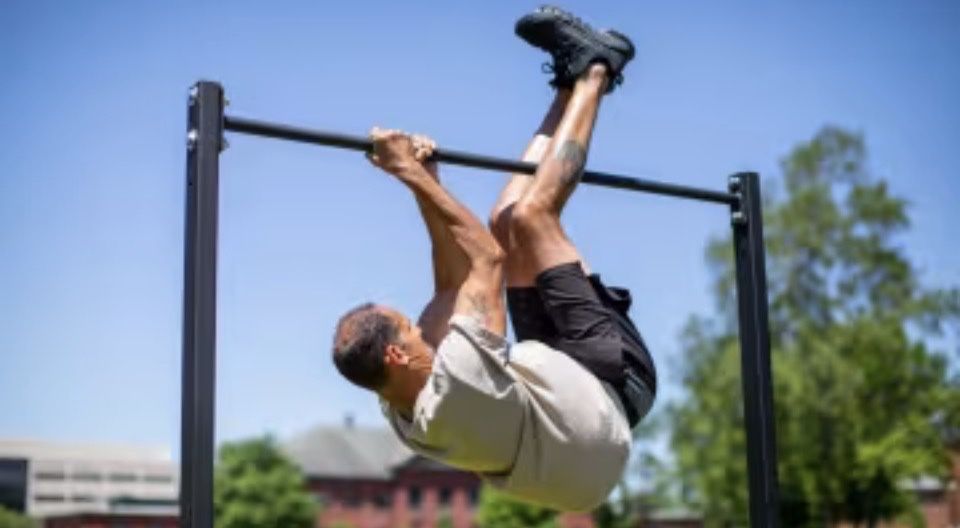 Mil pull up station Rogue fitness