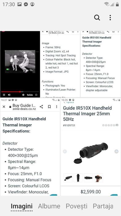 Camera termoviziune Guide IR 510 X