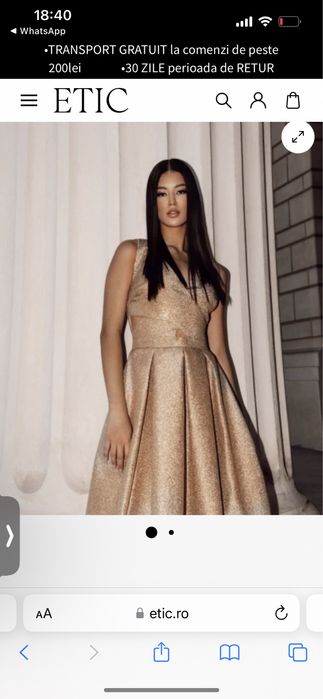 Rochie de seara Etic 34