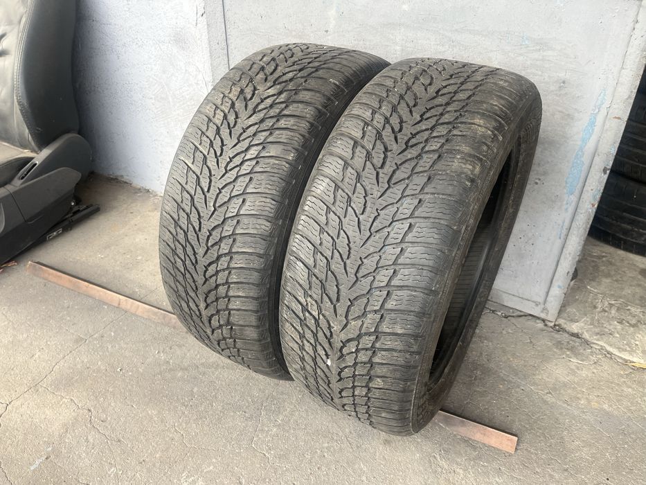 2 бр. зимни гуми 225/50/17 Nokian DOT 3119 5 mm