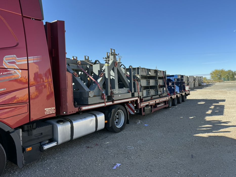 Vand trailer meusburger 4axe