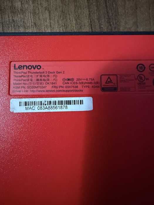 Docking station Lenovo