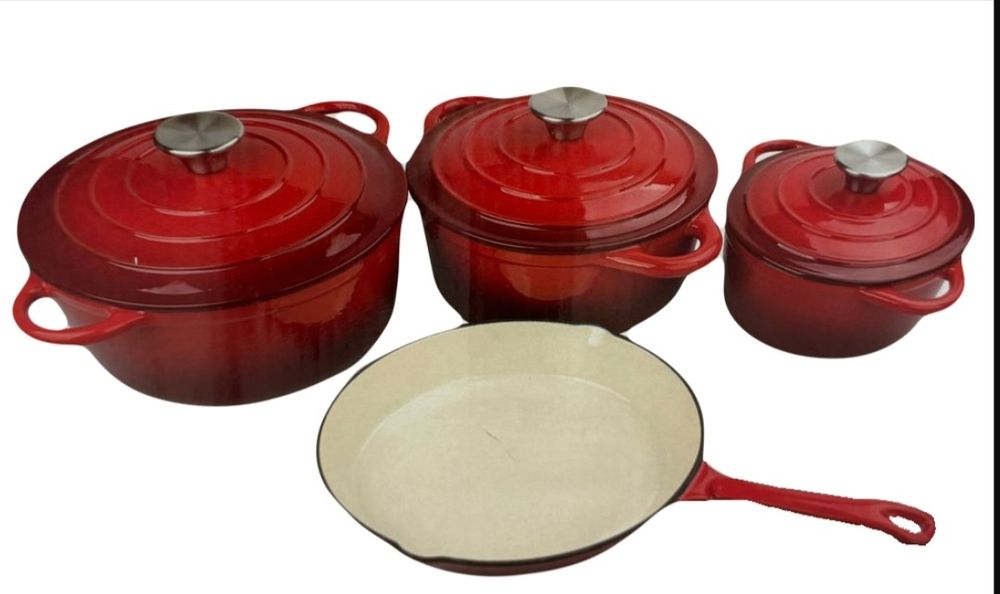 Набор Чугунных казанов Новый