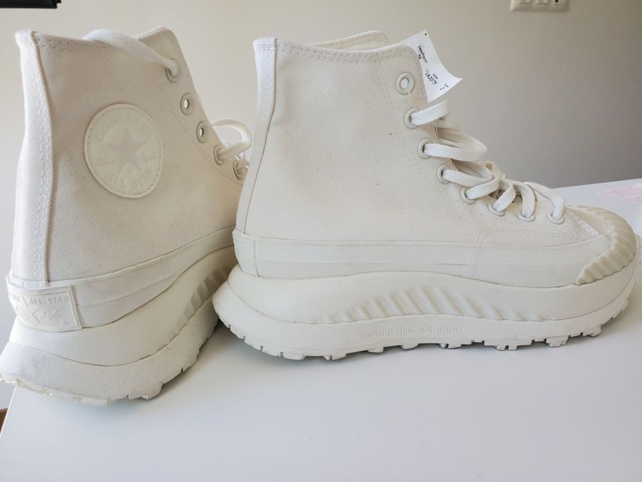 Converse  бяли кецове