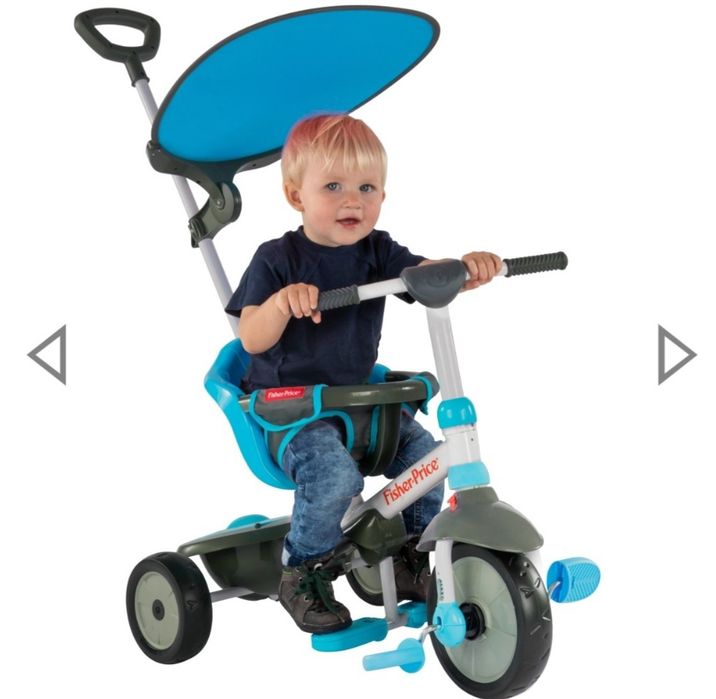 Триколка Fisher Price 3 in 1  smarTrike Charm Plus  синя