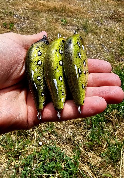 Ръчно изработен джърк модел BILBO цвят жаба