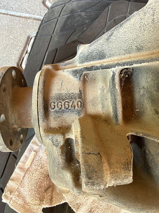 Задний редуктор на BMW e46