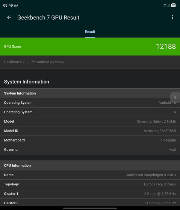 Samsung galaxy fold 6