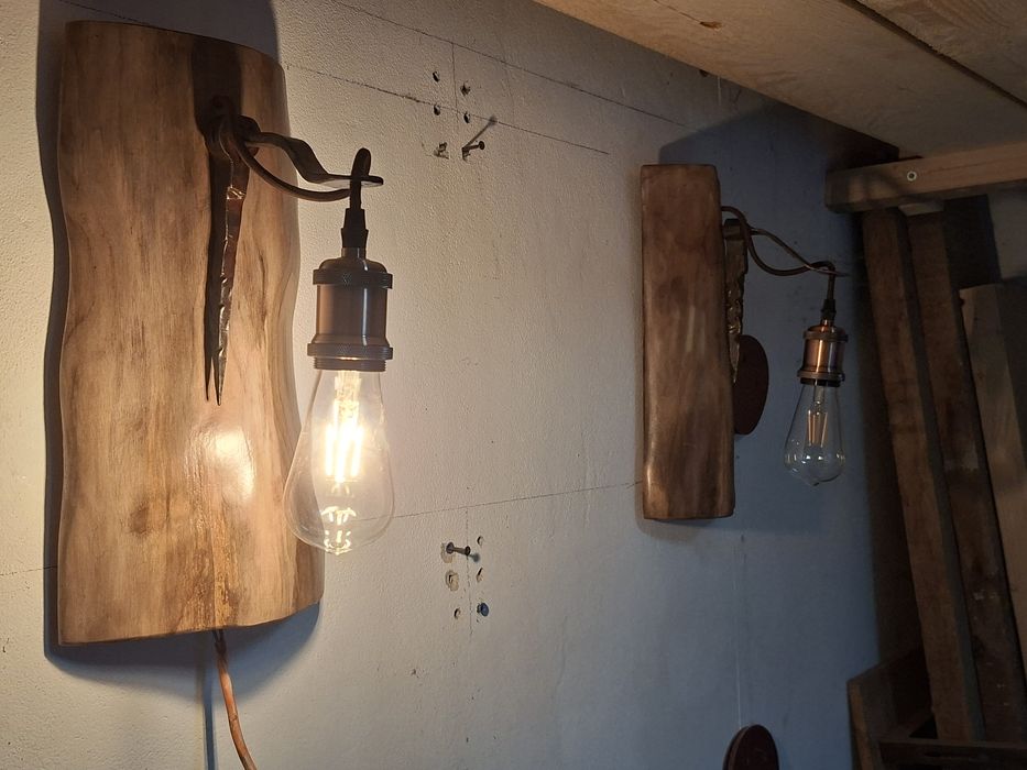 Lampa rustica ,vand diferite lămpi lucrate manual