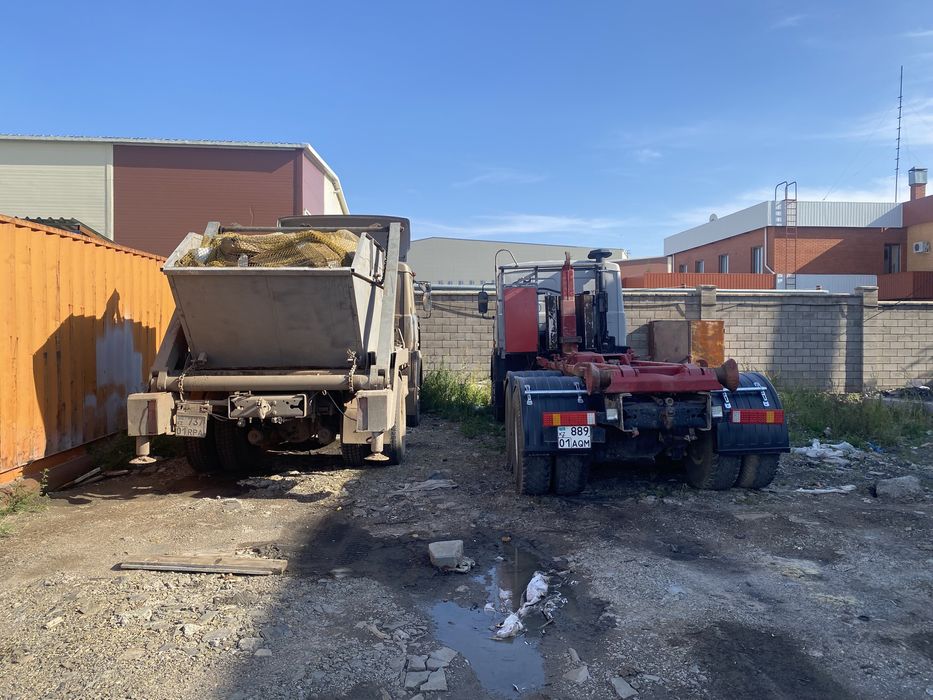 Вывоз мусора бункер, лодка, бункеровоз