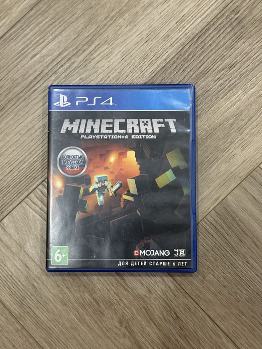 Minecraft, диск на пс4