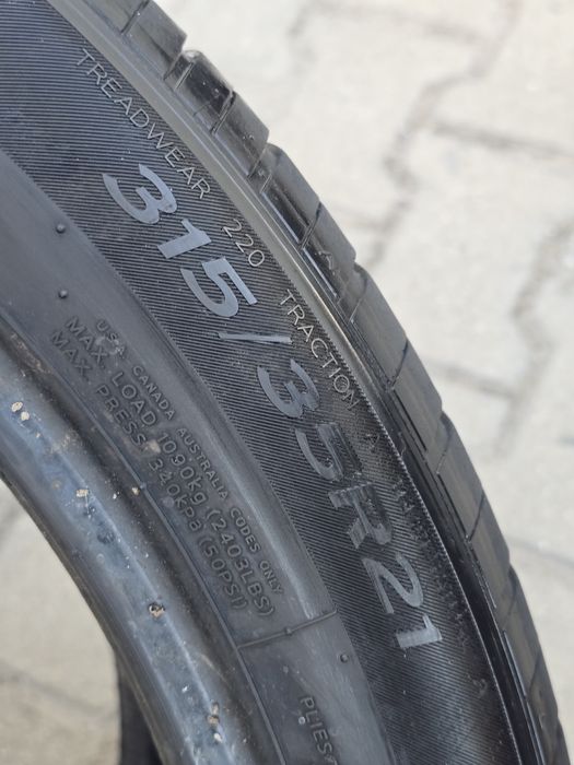 315 35 21 и 275 45 21 Hankook