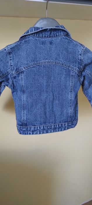 Дънково яке за малко момиченце