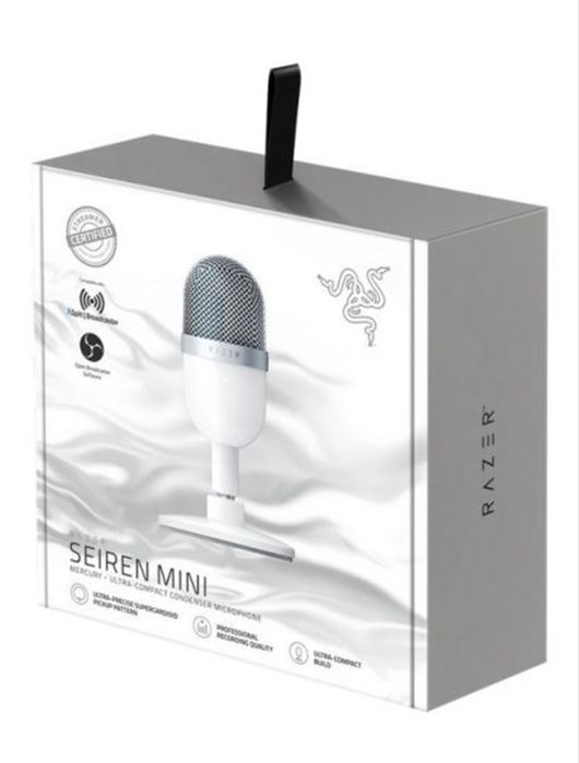 Микрофон Razer Seiren Mini белый