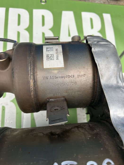 DPF, filtru particule Volkswagen Passat B8 2.0 Tdi cu Adblue 2017