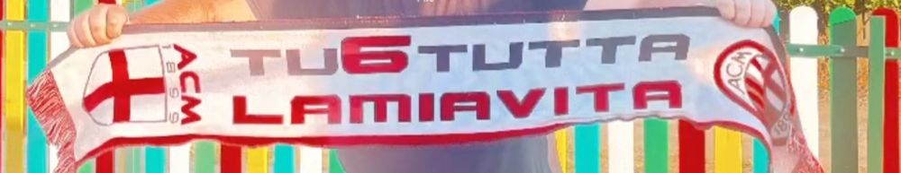 Fular Ac Milan retro