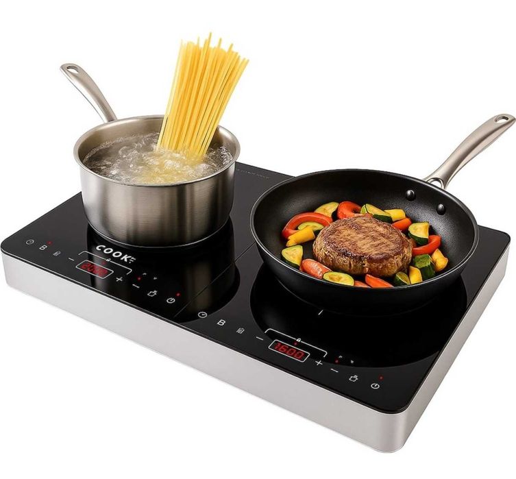 Plita electrica inductie 3500W 2 zone 10 trepte touch cu GARANTIE