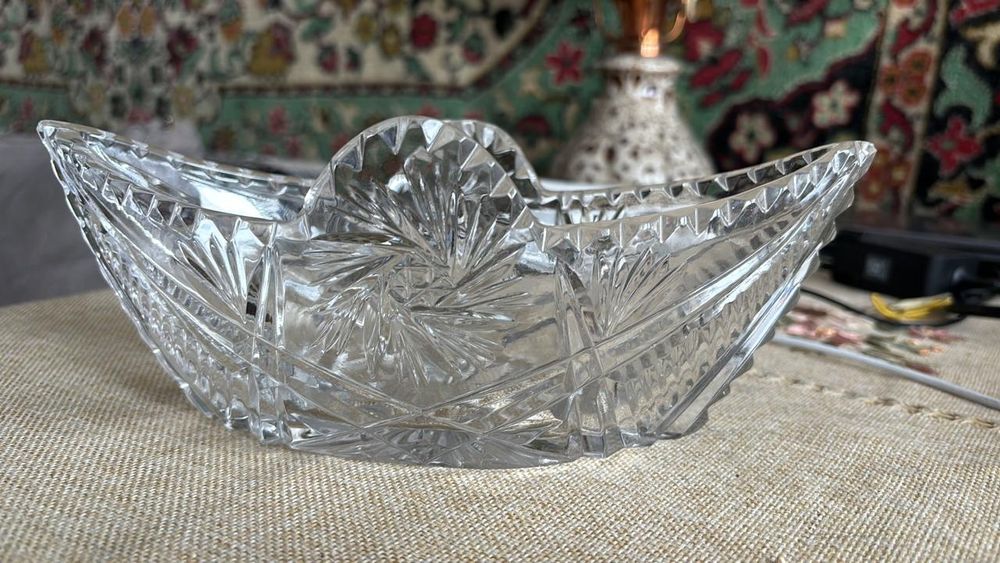 Хрусталь советский вазы-конфетницы