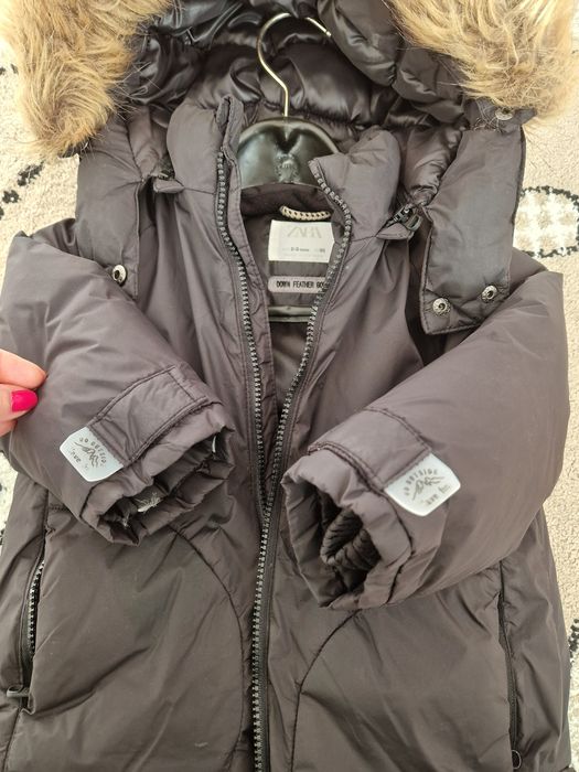 Детско зимно яке с гъши пух Zara