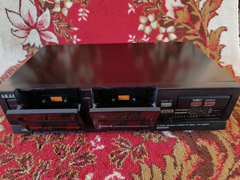 Дека двухкассетная