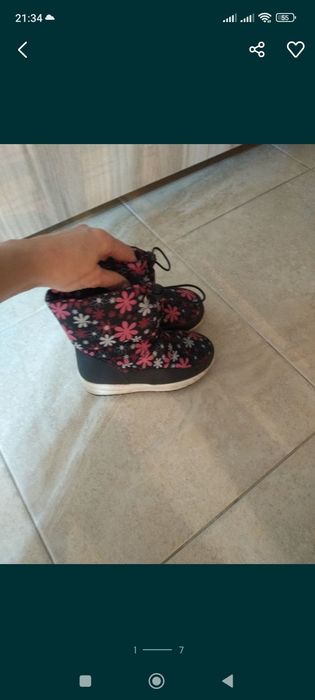 Сапоги демисезонные р 28