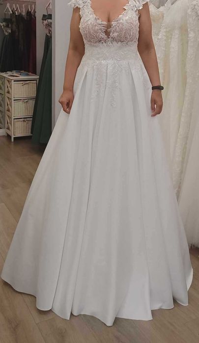 Сватбена  рокля без забележки ПРОМО!!