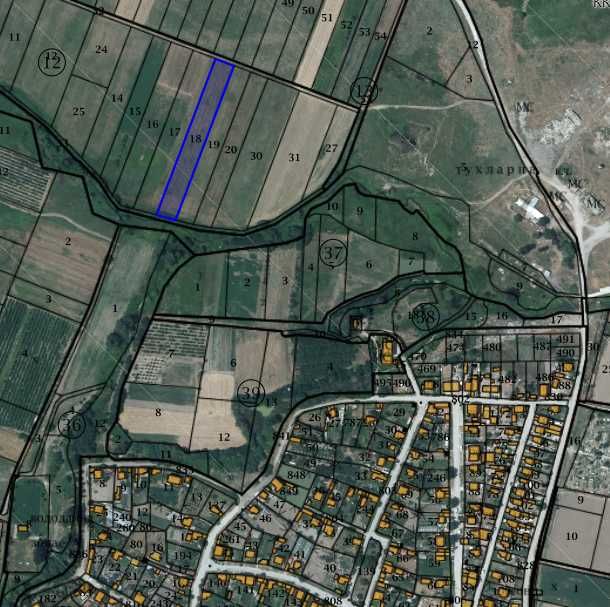 Продава се Земеделски имот в с. Звъничево, Област Пазарджик -  кв.м за 1530 €/дка - Снимка #2