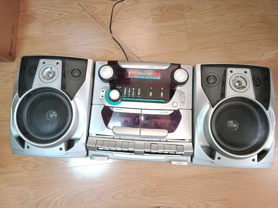 Radio casetofon dublu Domotec