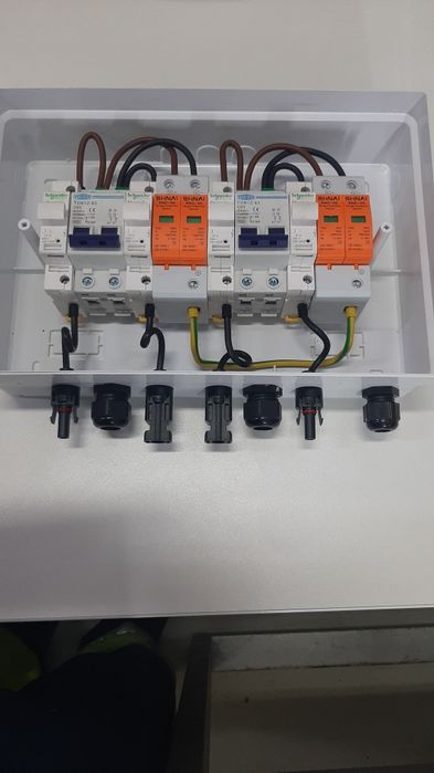 Tablou electric fotovoltaic 2 stringuri