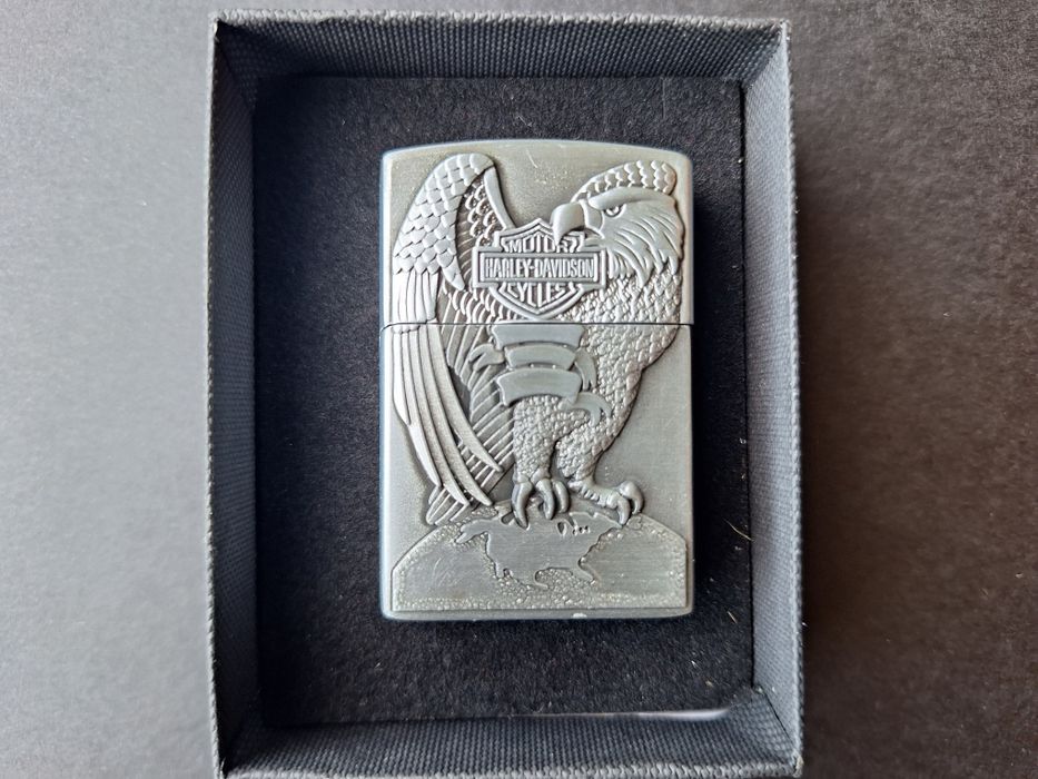 Газови метални запалки Harley Davidson (релефни)
