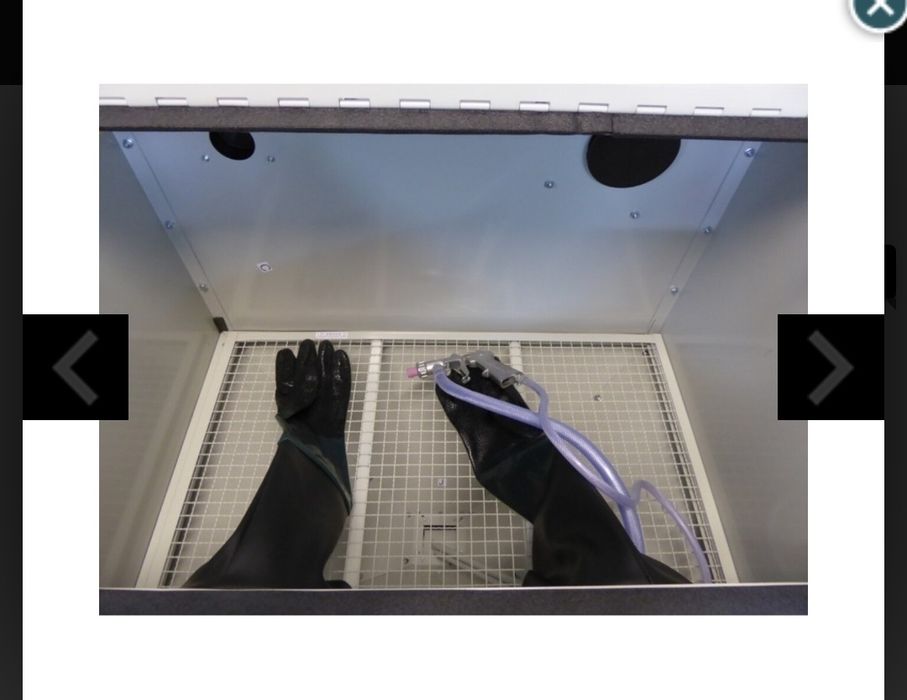 Cabina de sablat 220l, incarcare pe sus, stare foarte buna