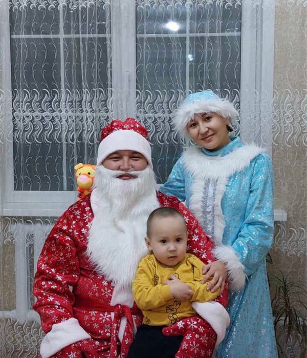 Костюм Деда Мороза / Аяз ата киімі