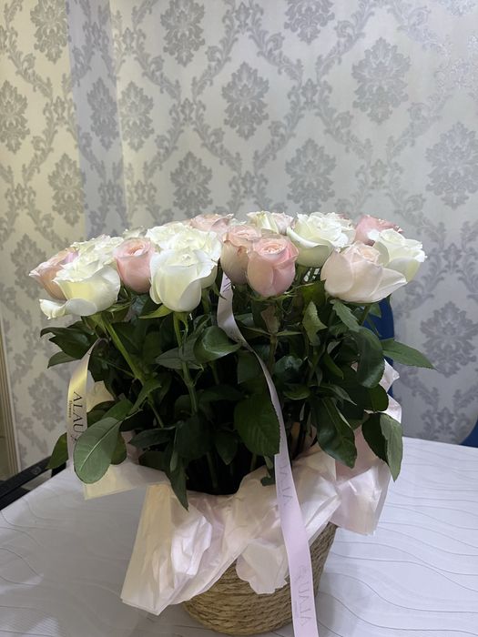 Цветы розы свежие