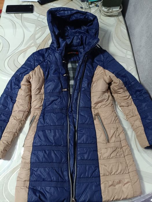 Куртка зимняя 7-8 лет девочке