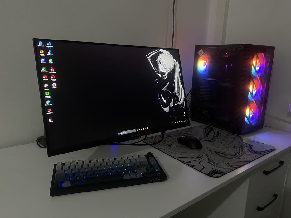 Компьютер + Перефирия RTX 5060 + R7 5700X