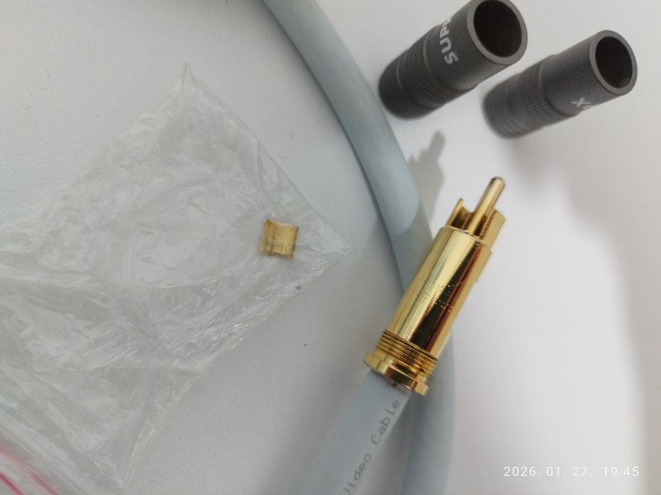 Vând cablu Supra Trico Digital/Coax  Rca Defect+ Manson cabluri tip Y