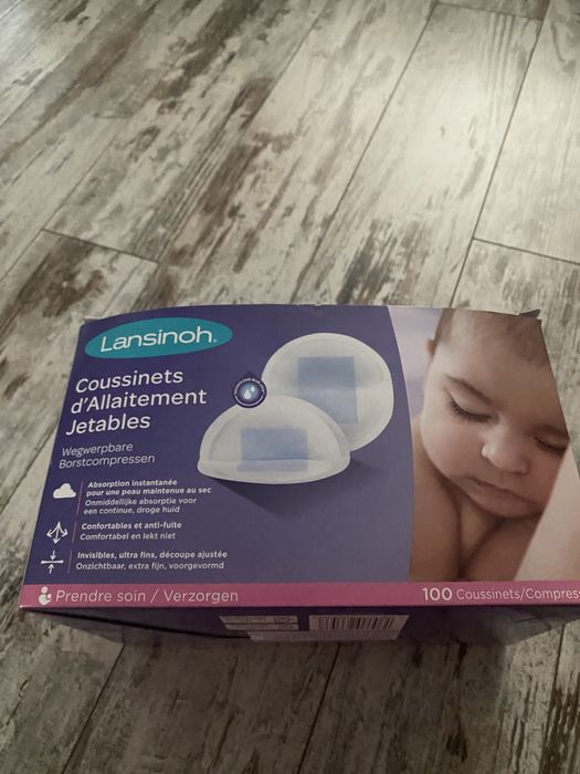 Tampoane pt san Lansinoh- (ambalate individual) cutie desfacuta