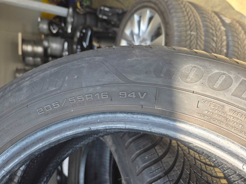 4 Anvelope M+S VARA IARNA - 205/55/16 - GoodYear - Stare F BUNA 2022