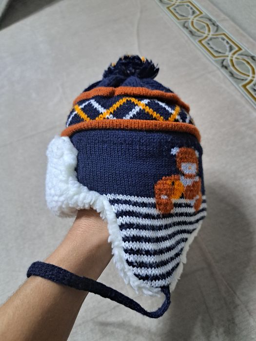 Шапочка зимняя детская