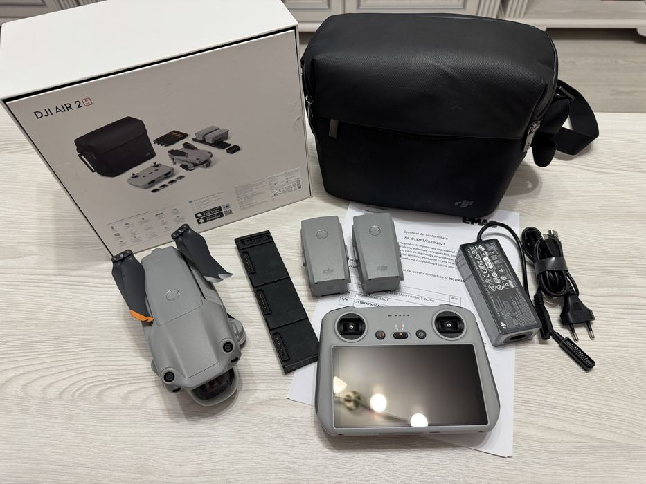 Drona DJI Air 2S Fly More Combo + RC Smart (nu Mini 2 3 4 5 Mavic Pro]