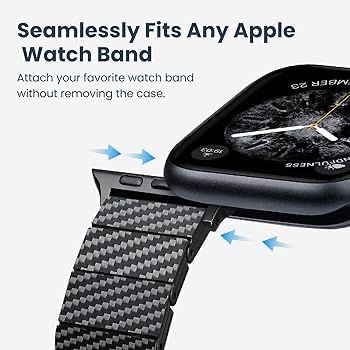 Pitaka Apple Watch Band Carbon