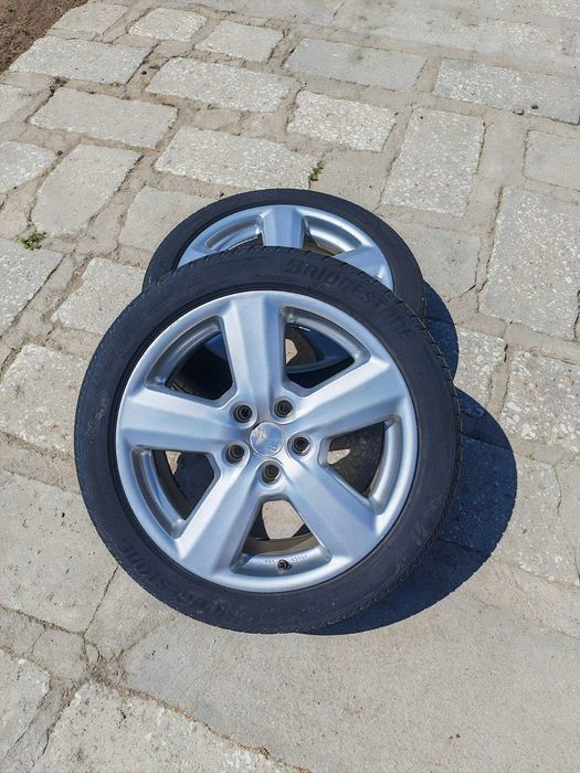 джанти с гуми 5x112 17 225/45 R17 Bridgestone turanza 5