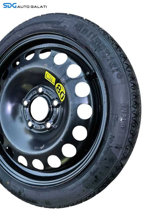 Roata Janta Rezerva Slim T115 70 16 R16 5x110 Opel Astra J 2009 - 2016 Cod 13267272 2160141 [G0041]
