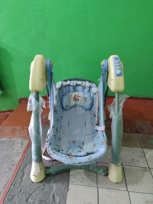 Шезлонг качеля для ребёнка!