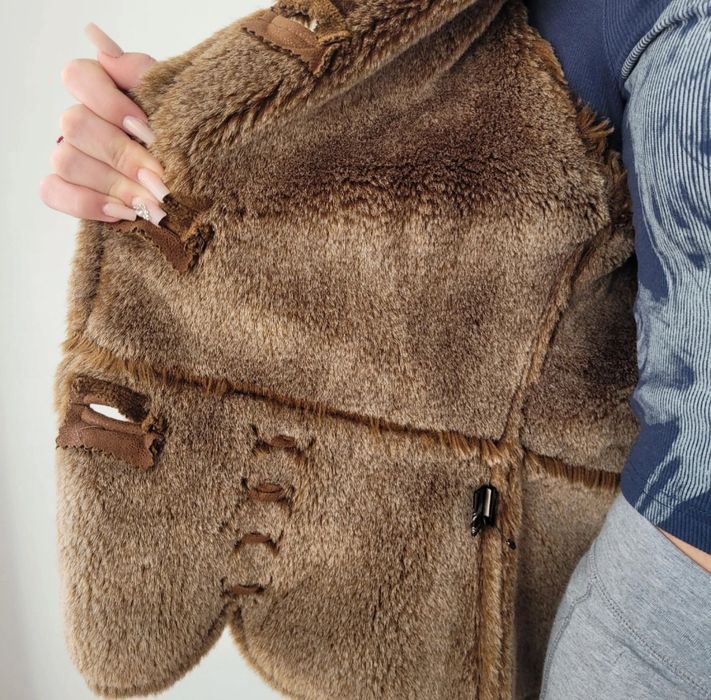 Cojoc imblanit imitatie de piele