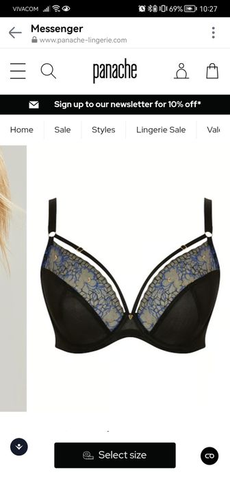 Сутиен Cleo, Panache